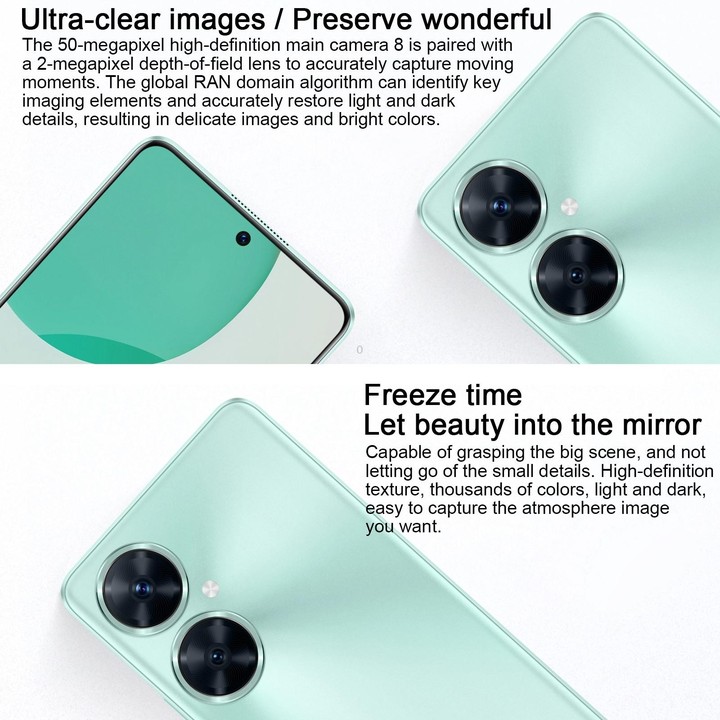 Huawei Enjoy 60 Pro 256GB MAO-AL00, China Version, Dual Back Cameras, Side Fingerprint Identification, 5000mAh Battery, 6.8 inch