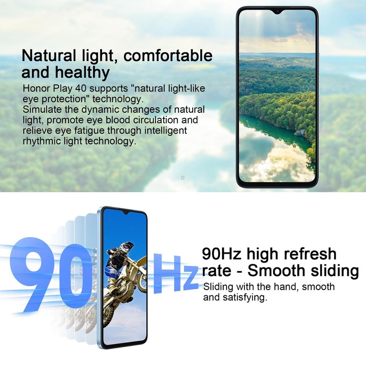 Honor Play 40 5G WDY-AN00, 8GB+256GB, China Version, Face ID & Side Fingerprint Identification, 5200mAh, 6.56 inch MagicOS 7.1 /