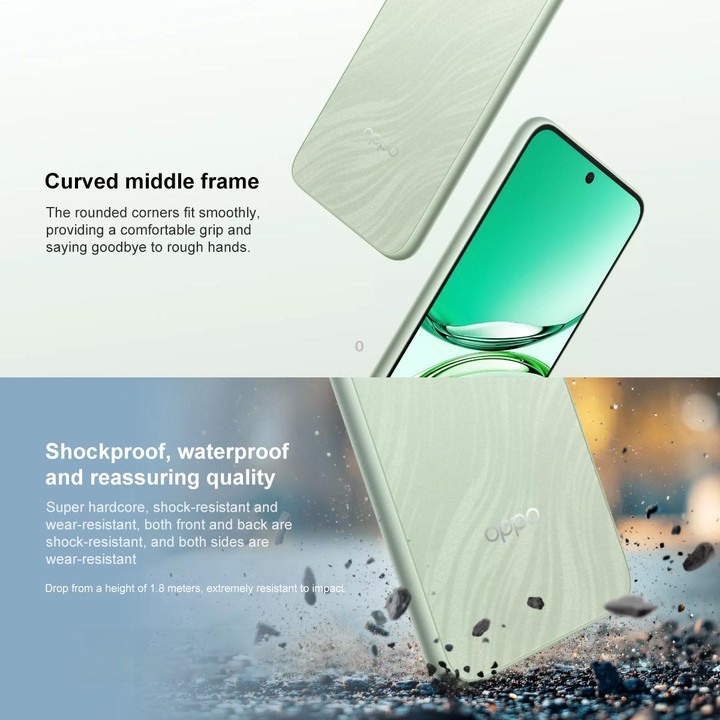OPPO A3i Plus, 12GB+512GB, Screen Fingerprint, 6.7 inch ColorOS 14.0 Qualcomm Snapdragon 695 5G Octa Core, OTG, Network: 5G (Bla