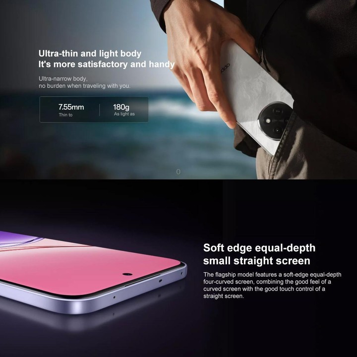 OPPO A5 Pro, 8GB+512GB, Screen Fingerprint, 6.7 inch ColorOS 15.0 MediaTek Dimensity 7300 Octa Core, OTG, NFC, Network: 5G (Whit