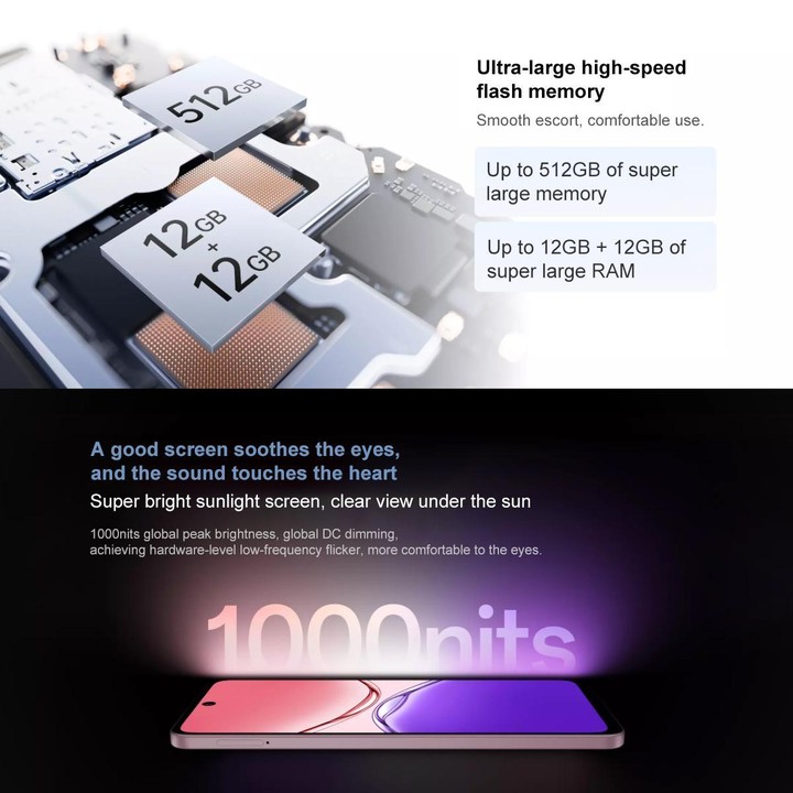 OPPO A5 Vitality 5G, 12GB+256GB, Side Fingerprint, 6.67 inch ColorOS 15.0 MediaTek Dimensity 6300 Octa Core, OTG, Network: 5G (G