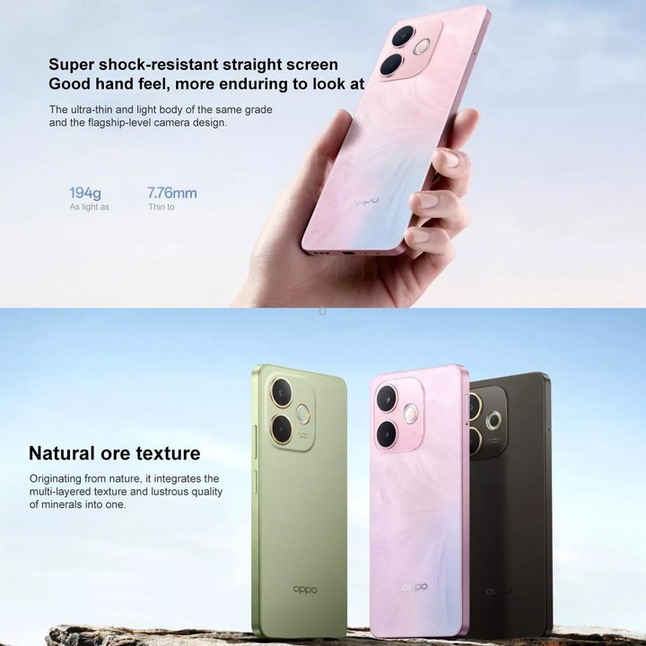 OPPO A5 Vitality 5G, 12GB+256GB, Side Fingerprint, 6.67 inch ColorOS 15.0 MediaTek Dimensity 6300 Octa Core, OTG, Network: 5G (G