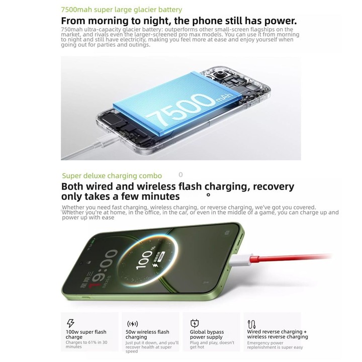 OnePlus 15T, 16GB+512GB, Screen Fingerprint Identification, 6.32 inch ColorOS 16.0 Snapdragon 8 Elite Gen 5 Octa Core, NFC, Netw