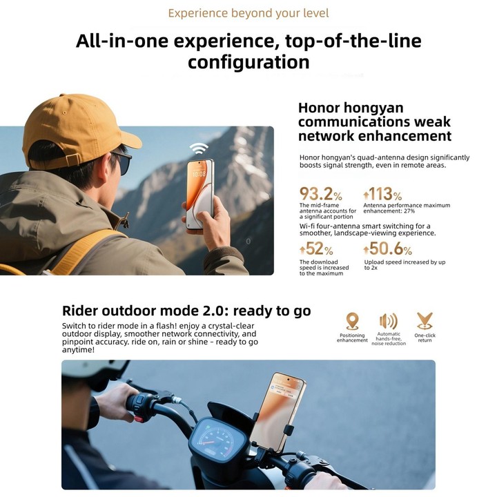 Honor X70 Updated Version, 12GB+512GB, Screen Fingerprint, 6.79 inch MagicOS 10.0 / Android 16 Snapdragon 6 Gen 4 Octa Core, Net