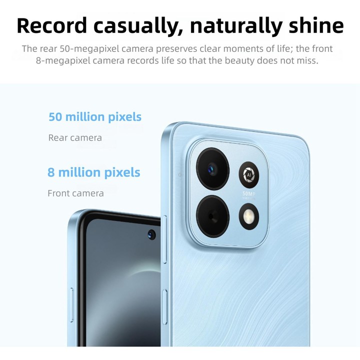 HUAWEI Enjoy 90 Plus, 8GB+128GB, Side Fingerprint, 6.67 inch HarmonyOS 6.0 Kinrin 8000, OTG, Not Support Google Play (Black)