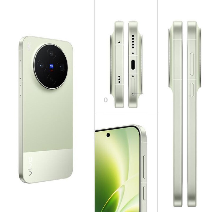 vivo X300s, 12GB+512GB, 6.78 inch OriginOS 6 Android 16 Dimensity 9500 Octa Core, OTG, NFC, Network: 5G (Green)