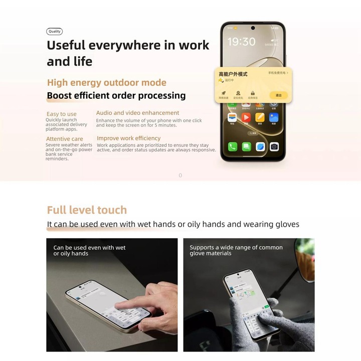 OPPO A6k 5G, 8GB+256GB, Side Fingerprint, 6.75 inch ColorOS 15 MediaTek Dimensity 6300 Octa Core, OTG, Network: 5G (Gold)