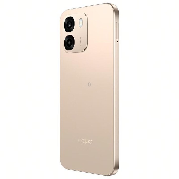 OPPO A6k 5G, 8GB+512GB, Side Fingerprint, 6.75 inch ColorOS 15 MediaTek Dimensity 6300 Octa Core, OTG, Network: 5G (Gold)