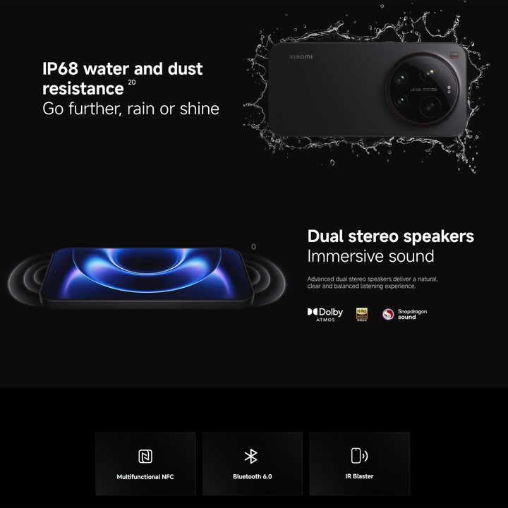 [HK Warehouse] Xiaomi 17 Ultra Global, 16GB+1TB, Ultrasonic Fingerprint, 6.9 inch Xiaomi HyperOS 3 Snapdragon 8 Elite Gen 5 Octa