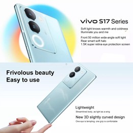 vivo S17 5G, 50MP Camera, 12GB+512GB, Dual Back Cameras, Screen Fingerprint Identification, 4600mAh Battery, 6.78 inch Android 1