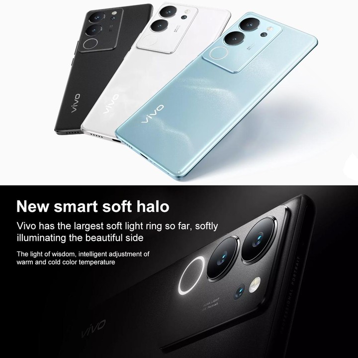 vivo S17 Pro 5G, 50MP Camera, 8GB+256GB, Triple Back Cameras, Srceen Fingerprint Identification, 4600mAh Battery, 6.78 inch Andr