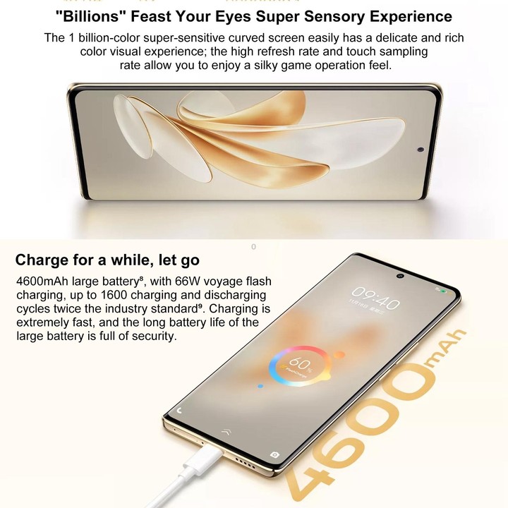 vivo S17e 5G, 64MP Camera, 12GB+256GB, Dual Back Cameras, Srceen Fingerprint Identification, 4600mAh Battery, 6.78 inch Android