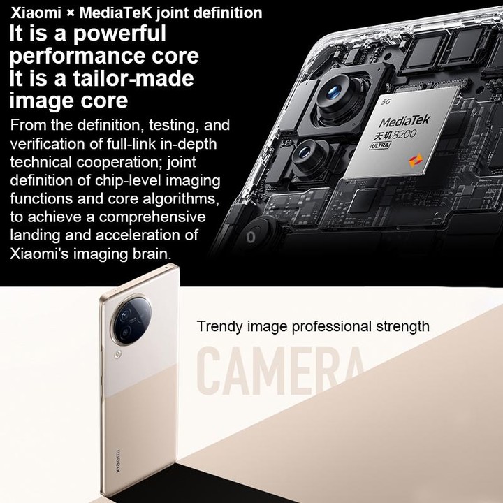 Xiaomi Civi 3 5G, 50MP Camera, 12GB+256GB, Triple Back Cameras + Dual Front Cameras, In-screen Fingerprint Identification, 4500m