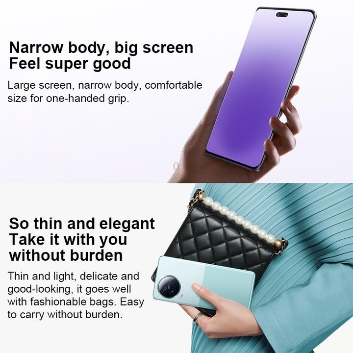 Xiaomi Civi 3 5G, 50MP Camera, 12GB+512GB, Triple Back Cameras + Dual Front Cameras, In-screen Fingerprint Identification, 4500m