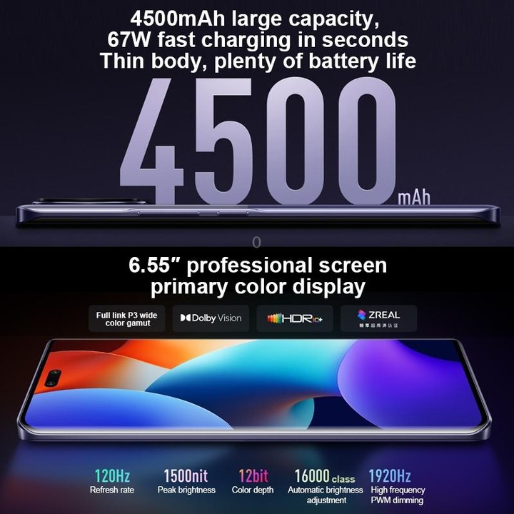 Xiaomi Civi 3 5G, 50MP Camera, 12GB+512GB, Triple Back Cameras + Dual Front Cameras, In-screen Fingerprint Identification, 4500m