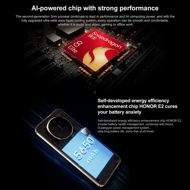 Honor Magic7, 12GB+256GB, Screen Fingerprint, 6.78 inch MagicOS 9.0 / Android 15 Snapdragon 8 Elite 3nm Octa Core, Network: 5G,