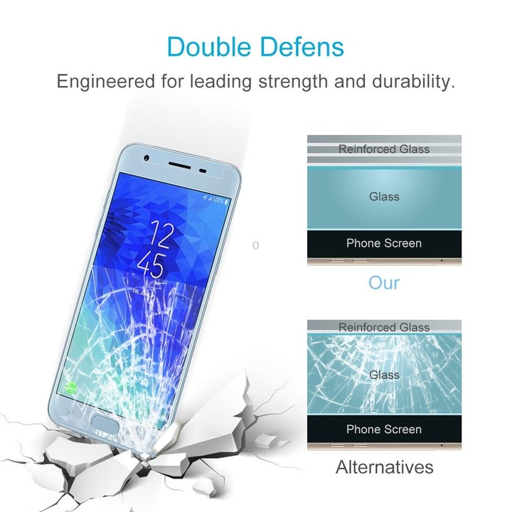 9H 2.5D Tempered Glass Film for Galaxy J3 (2018)