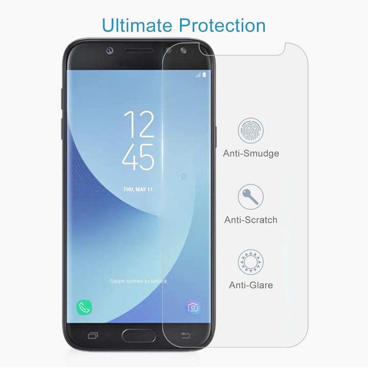 For Samsung Galaxy J5 (2017) /J5 Pro 50 PCS 0.26mm 9H 2.5D Tempered Glass Film