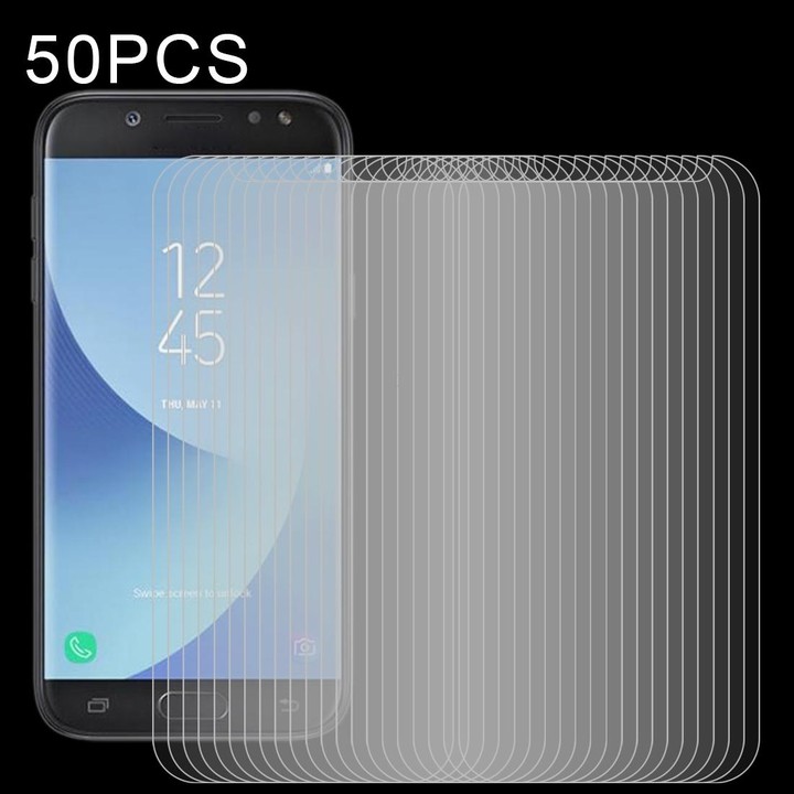 For Samsung Galaxy J5 (2017) /J5 Pro 50 PCS 0.26mm 9H 2.5D Tempered Glass Film
