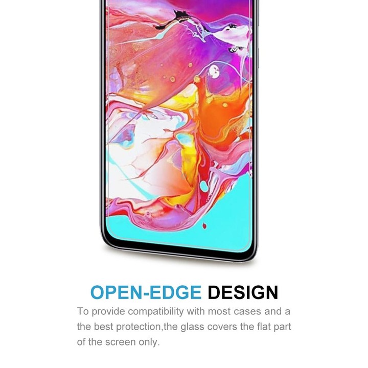 10 PCS 0.26mm 9H 2.5D Tempered Glass Film for Galaxy A70