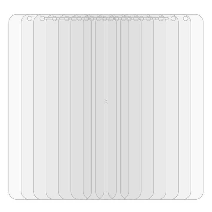 10 PCS 0.26mm 9H 2.5D Tempered Glass Film for Galaxy J8+