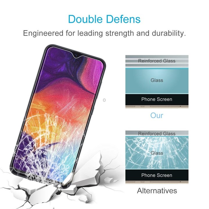 0.26mm 9H 2.5D Tempered Glass Film for Galaxy A30/A50/M30/A20