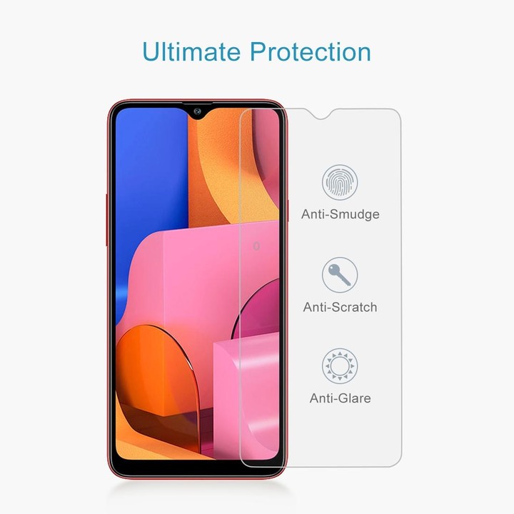 0.26mm 9H 2.5D Tempered Glass Film for Galaxy A20s