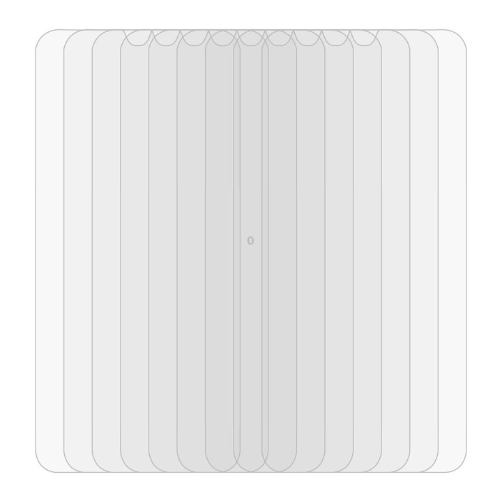 50 PCS 2.5D Non-Full Screen Tempered Glass Film for Galaxy A40