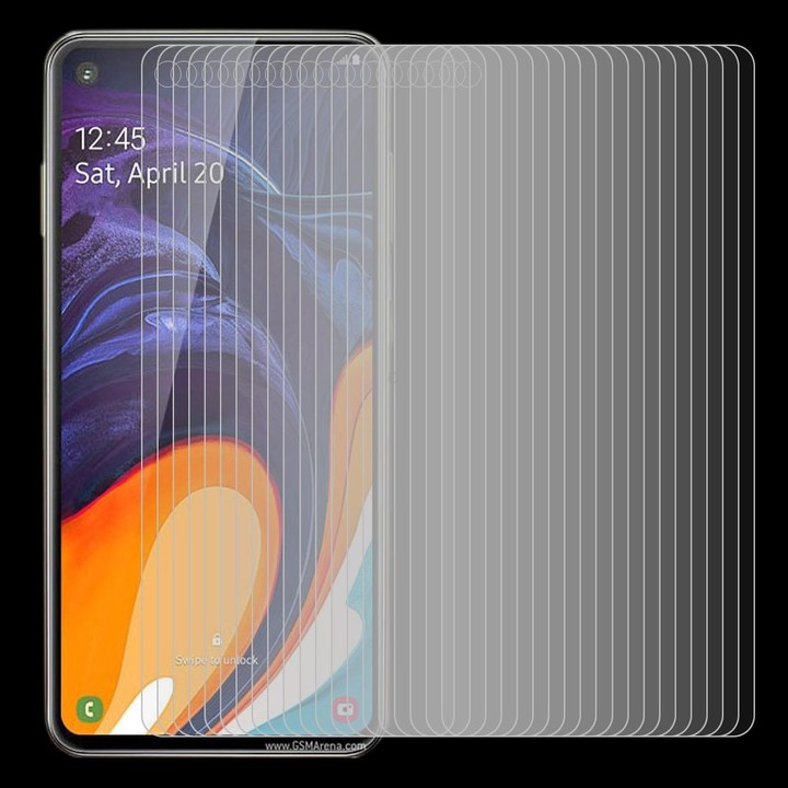 50 PCS 2.5D Non-Full Screen Tempered Glass Film for Galaxy A60