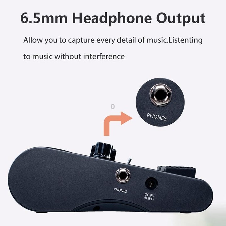 JOYO JAM BUDDY Bluetooth 4.0 Dual Channel with Effector Charging Guitar Small Speaker(Black)