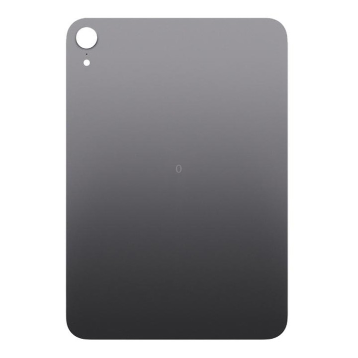 For iPad Mini 6 2021 WiFi Version Aluminum Alloy Back Battery Cover(Black)