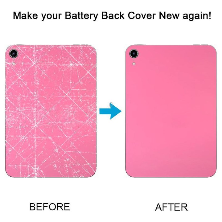 For iPad Mini 6 2021 WiFi Version Aluminum Alloy Back Battery Cover(Gold)