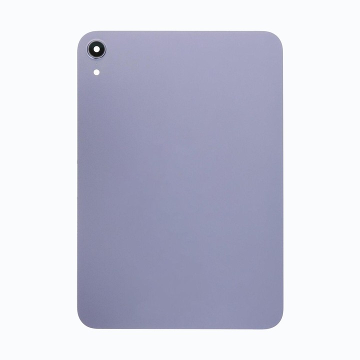 For iPad Mini 6 2021 WiFi Version Aluminum Alloy Back Battery Cover(Purple)