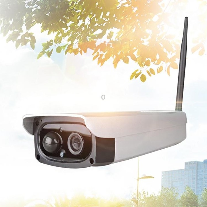 VESAFE VS-Y3 Outdoor HD 1080P Solar Power Security IP Camera, Support Motion Detection & PIR Wake up, IP66 Waterproof(White)