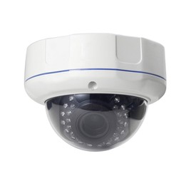 TV-537H5/IP AF POE H.264++ 5MP IP Dome Camera Auto Focus 4x Zoom 2.8-12MM Lens Surveillance Cameras(White)