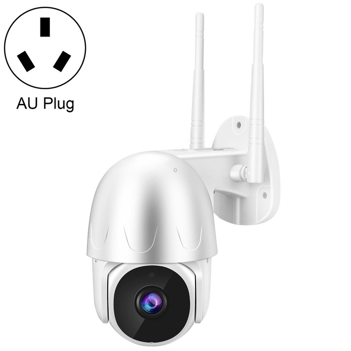 Tuya QX45 1080P Full HD IP65 Waterproof 2.4G Wireless IP Camera, Support Motion Detection & Two-way Audio & Night Vision & TF Ca