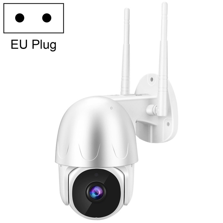 Tuya QX45 1080P Full HD IP65 Waterproof 2.4G Wireless IP Camera, Support Motion Detection & Two-way Audio & Night Vision & TF Ca