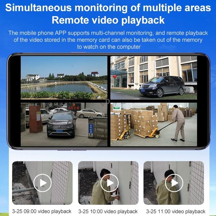 Difang DF-36Q Outdoor HD Surveillance IP Camera, Support Voice Intercom & Night Vision & Human Figure Detection & TF Card, WiFi