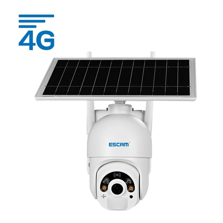 ESCAM QF450 HD 1080P 4G EU Version Solar Powered IP Camera with 16G Memory, Support Two-way Audio & PIR Motion Detection & Night