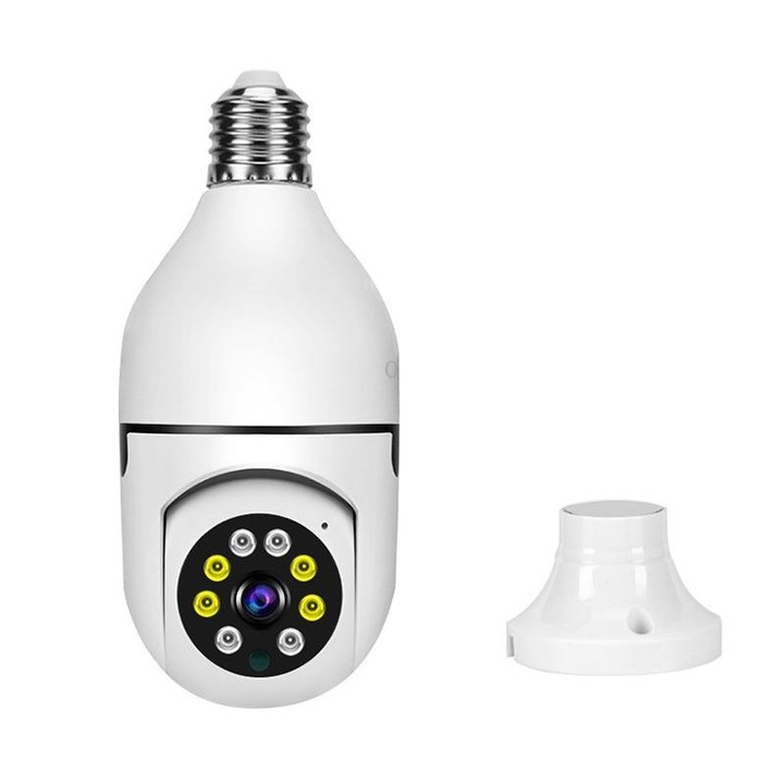 GA-C11 1080P 2MP 5G Dual Frequency Two-way Voice Intercom Bulb Camera (White)