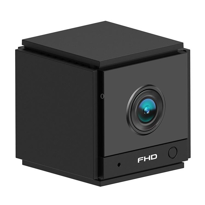 CAMSOY S20 1080P WiFi Wireless Network Action Camera Wide-angle Recorder with Mount (Black)