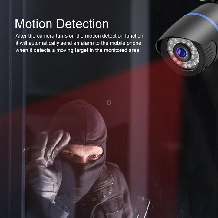 Q4 2.0 Million Pixels 1080P HD Wireless IP Camera, Support Motion Detection & Two-way Audio & Infrared Night Vision & TF Card, U