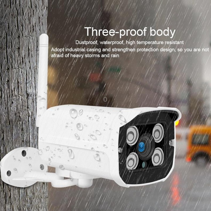 Q8 1080P HD Wireless IP Camera, Support Motion Detection & Infrared Night Vision & TF Card, EU Plug