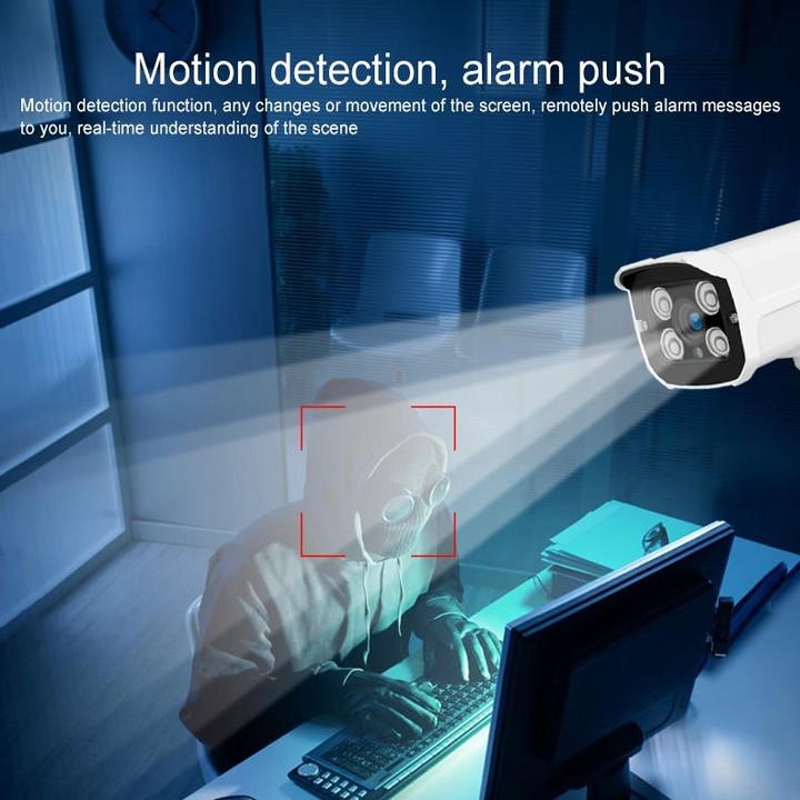 Q8 1080P HD Wireless IP Camera, Support Motion Detection & Infrared Night Vision & TF Card, UK Plug