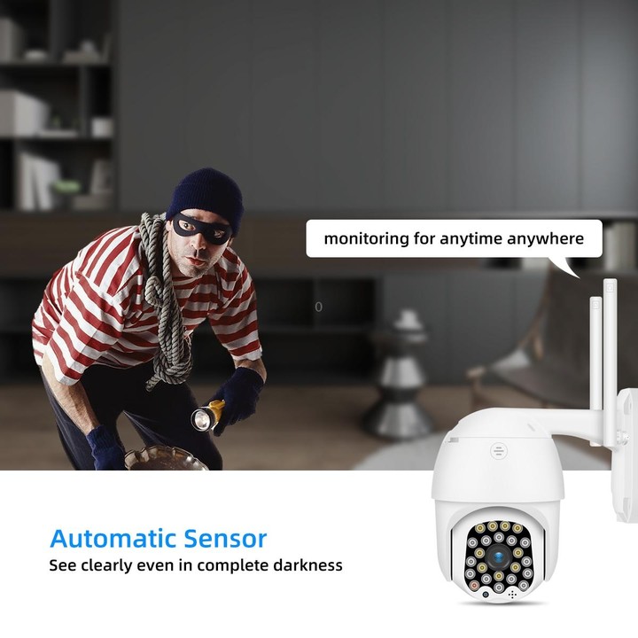 QX18 1080P HD WiFi IP Camera, Support Night Vision & Motion Detection & Two Way Audio & TF Card, AU Plug