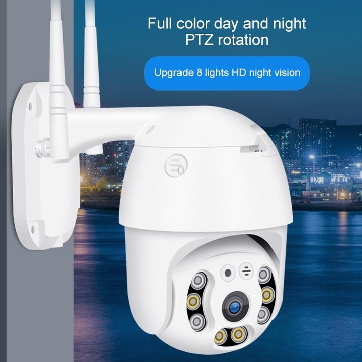 QX21 1080P HD WiFi IP Camera, Support Night Vision & Motion Detection & Two Way Audio & TF Card, AU Plug
