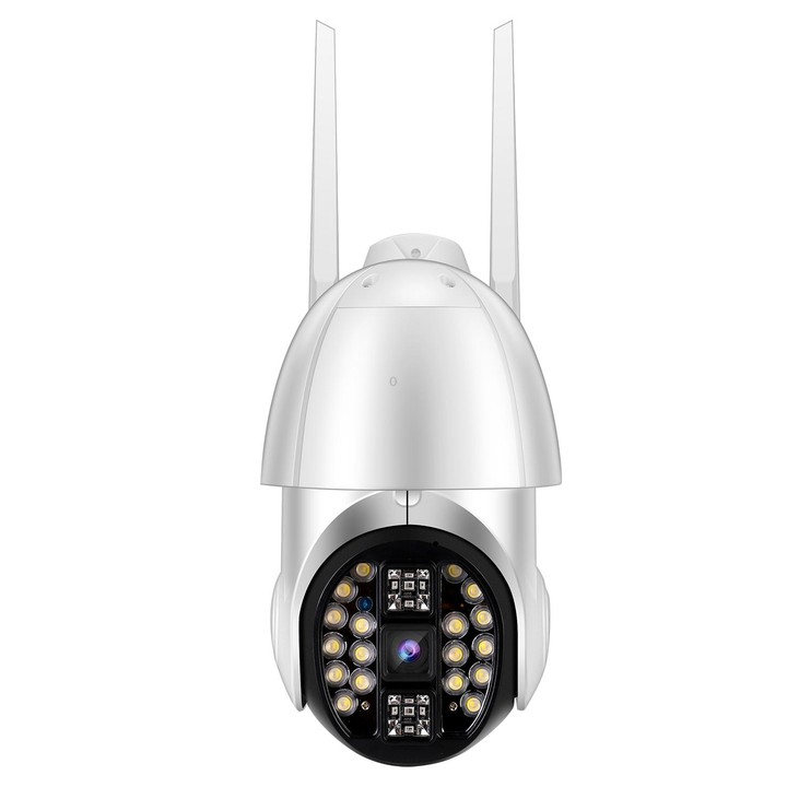 QX33 1080P Panoramic PTZ 360 Degree Rotating WIFI Camera, Support Day and Night Full Color & Two-way Voice Intercom & Motion Det