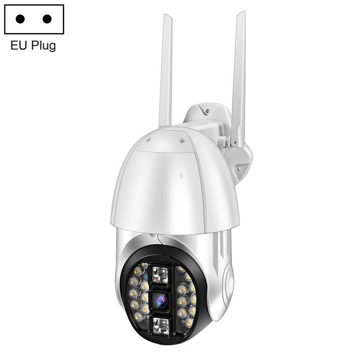 QX33 1080P Panoramic PTZ 360 Degree Rotating WIFI Camera, Support Day and Night Full Color & Two-way Voice Intercom & Motion Det