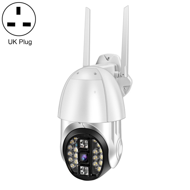 QX33 1080P Panoramic PTZ 360 Degree Rotating WIFI Camera, Support Day and Night Full Color & Two-way Voice Intercom & Motion Det