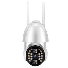 QX33 1080P Panoramic PTZ 360 Degree Rotating WIFI Camera, Support Day and Night Full Color & Two-way Voice Intercom & Motion Det